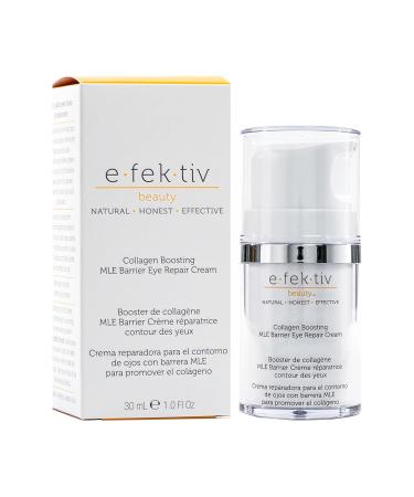 Collagen Boosting MLE Barrier Eye Repair Cream - Unisex 1 oz Serum | e.fek.tiv - Anti-Aging Skincare for Bright Eyes - Buy Online on GoSupps.com