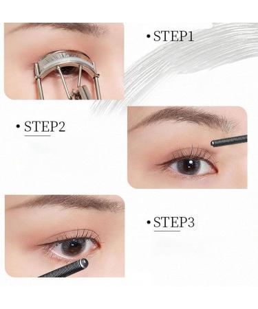 Waterproof Black Mascara - Eyelash Meal with Metal Flake-Proof Eye Makeup Long-Lasting Curl Enhancer | Korean Beauty Mascara for the Viagg Party - Buy Online on GoSupps.com