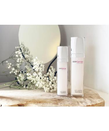 SkinSense Anti-Ageing Revitalising Facial Serum Day Cream for Women Anti-Ageing Skin Repair Cream Face Brightening Cream Face Serum for Women with Mature Skin - Buy Online on GoSupps.com