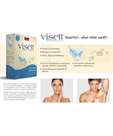 Visett Refined Hair Removal 300g - Effective & Gentle International Shipping - Buy Online on GoSupps.com