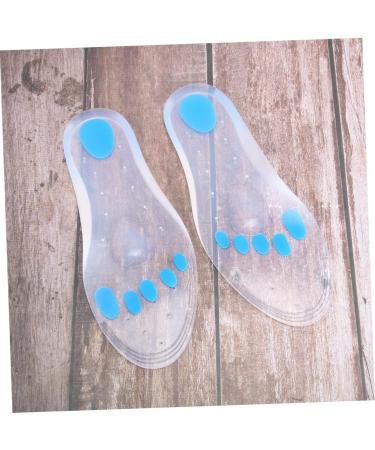 Beaupretty Silicone Sports Insoles 1 Pair Foot Care Shoe Pads for Superior Comfort | Size 4 | International Shipping - Buy Online on GoSupps.com