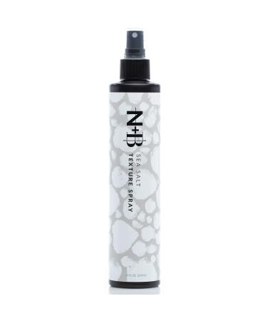 N+B Sea Salt Spray for Hair | Hair Spray for Added Texture and Volume w/ No Sticky Residue | Good for All Types of Hair | w/ Biotin & Castor Oil for Hair Care | Vegan & Cruelty-Free | 10 oz