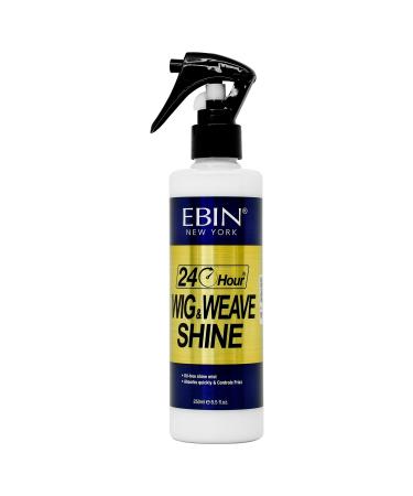 24 HOUR Synthetic and Human Wig Shine Spray | Revitalizes & Refreshes | Cleanses & Extends Lifespan of Wigs & Hairpieces | Soft & Fresh Leave-In Conditioner | Cruelty Free  Vegan friendly with Argan and Castor Oil 8.5oz ... - Buy Online on GoSupps.com