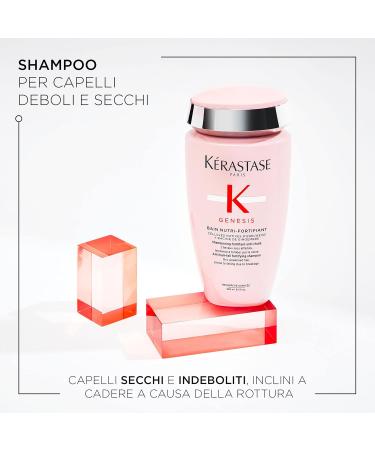 K rastase Genesis Serum & Shampoo Bundle - Strengthening Treatment for Fine Brittle Hair | Anti-Hair Loss & Breakage | 90ml Serum + 250ml Shampoo | International Shipping - Buy Online on GoSupps.com
