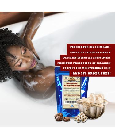 Naturally Refined African Ivory White Shea Butter Blocks/Jar | Unscented | Bulk Size for Anti Aging & Dry Skin | DIY Body Butter Recipes Base | Skincare, Babycare, & Soap Making | 0.50 lb - Buy Online on GoSupps.com