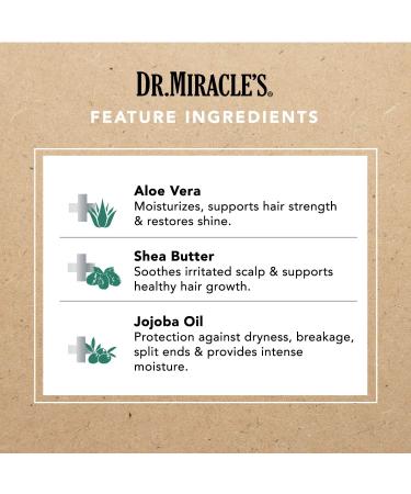 Dr. Miracle's Hot Gro Hair and Scalp Treatment - Aloe, Shea Butter, Jojoba Oil - 4 oz - Buy Online on GoSupps.com