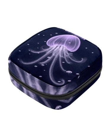 Jellyfish Sanitary Napkin Storage Bags Menstrual Cup Pouches Nursing Pad Holder Tampon Bags Multicoloured 07