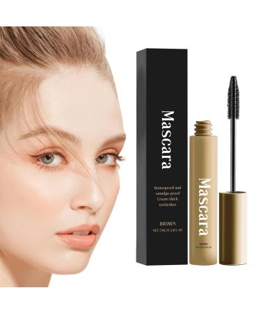 Eyelash Mascara | Lengthening and Volumizing Mascara | 7ml Curling Fibers Intense Volume for Evening Wedding Everyday Use Intense Volume and Perfect Curl