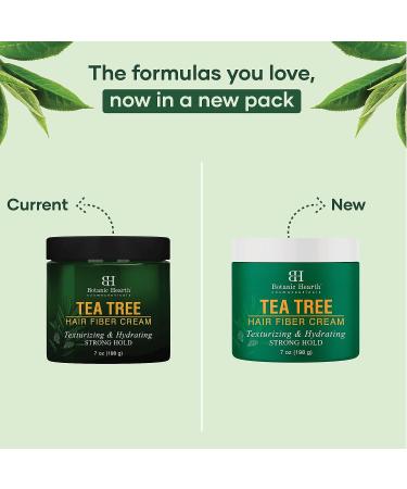 Botanic Hearth Tea Tree Hair Cream - Styling & Texturizing Hair Fiber - Strong Hold, Sulfate Free, Hydrating - for Men and Women - All Hair Types - 7 oz - Buy Online on GoSupps.com