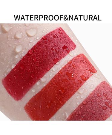 Lip Stain - 5x Waterproof Lip Tint Matte Lip Gloss Long-Lasting Lipstick Set Non-Stick Cup for Vibrant Lip Color Lip Stain - Buy Online on GoSupps.com