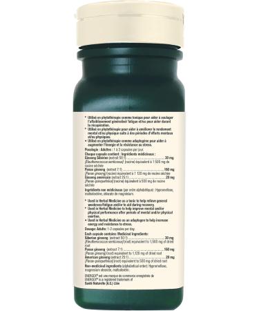 Adrien Gagnon - Energex Recovery - Physical & Mental Sustained Recovery Energy- Triple Ginseng - 60 Capsules - Buy Online on GoSupps.com