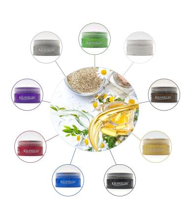 KOWLOON Hair Color Wax - Instant Hairstyle Cream for Men & Women | 3.52 oz Natural Hair Wax for Party Cosplay & Halloween - Buy Online on GoSupps.com
