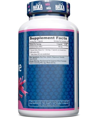 Haya Labs Hordenine 98 100mg 60 Capsules - Buy Online on GoSupps.com