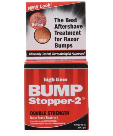 Bump Stopper-2 Razor Bump Treatment, Double Strength Formula - .5 oz