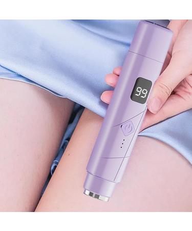 Electric Trimmer for Women Body Hair Trimmer Bikini Trimmer Leg Hair Shaver Underarm Shaver Electric Body Shaver Portable Hair Trimmer 2 in 1 Underarm Shaver for Women Purple - Buy Online on GoSupps.com