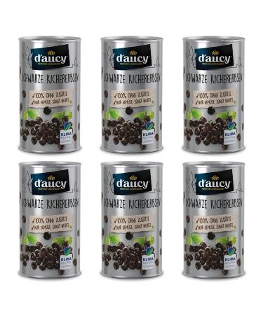 d'ucy black chickpeas - 100% without salt and added sugar without preservatives climate -neutral 285 grams of 1.5 kg (1 Pack)