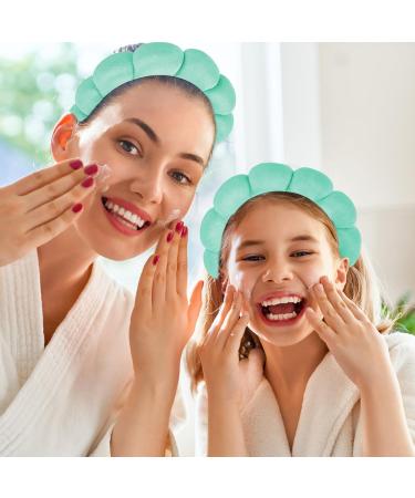 Buy Women s Soft Sponge Spa Hairband - Green Makeup Headband for Skincare & Face Washing - Buy Online on GoSupps.com