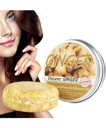 Hair Regrowth Shampoo - Natural Nourishing Shampoo and Conditioner Ginger Regrowth Soap - Effective Portable Anti-Hair Loss Shampoo for Hair Growth - Buy Online on GoSupps.com