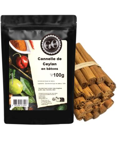 Cannelle de Ceylan en b tons 100 g - LA PLANTIGO