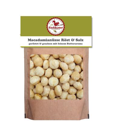 Eichkater Macadamia Nuts Roasted & Salt 1-Pack (1x1000 g) Salted 1x1000 g