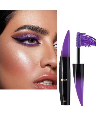 G n rique Mascara Sourcils 4 Couleurs Imperm able Longue Dur e - Noir Vert Fonc Violet Bleu - Color Maison Sultans (Purple-a One Size) - Buy Online on GoSupps.com