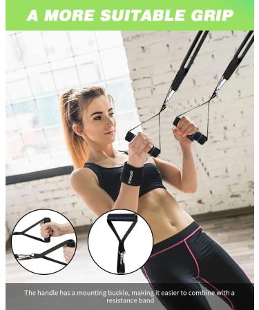 Victoper Resistance Bands Set - Men & Women Exercise Bands for Strength Training - 4 Levels - Fitness, Yoga, Pilates - Buy Online on GoSupps.com