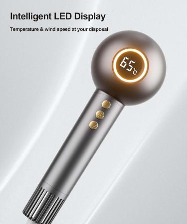 Buy Laidysoul High-Speed Hair Dryer - 110 000 RPM 200M Negative Ions Low Noise 1200W - Perfect for Travel | Fast International Shipping - Buy Online on GoSupps.com