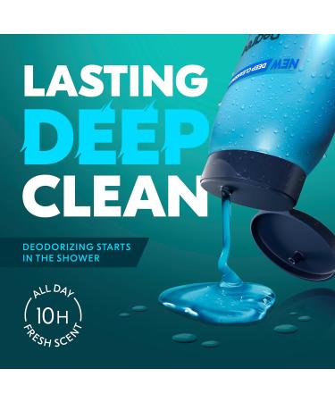 Degree All Day Fresh Body Wash Cool Rush Deep Cleansing 20 FO - Buy Online on GoSupps.com