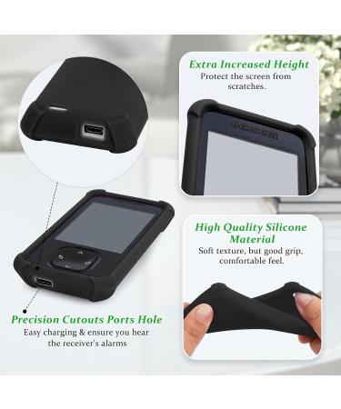 Buy Dexcom G7 Coated Silicone Shockproof Receiver Case with AirTag - Protective Cover for Dexcom G7 Reader - YouShares 01 Black - Buy Online on GoSupps.com