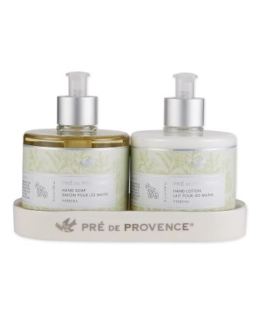 Pre de Provence Collection Liquid Hand Soap Sooths & Softens while Cleansing Enriched with Shea Butter Vitamin E & Glycerin Soft & Soothing 11 fl oz Verbena Verbena 11 Fl Oz (Pack of 1) - Buy Online on GoSupps.com