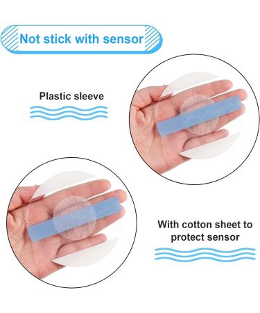 Freestyle Libre Sensor Covers 50 Pack Waterproof Libre Adhesive Patches Transparent CGM Patches Without Glue - Buy Online on GoSupps.com