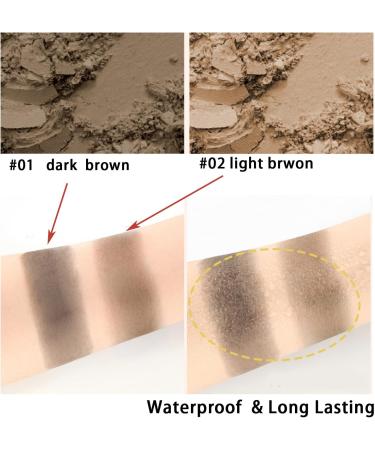 Hairline Powder Root Cover Up Hair Shadow Powder Dark Gray Hair Root Dye Shadow Cover Root Concealer Beard Dye Hair Touch-Up for Thin Hair Grey Hairline Quick Cover Unisex Waterproof(Dark Brown) - Buy Online on GoSupps.com