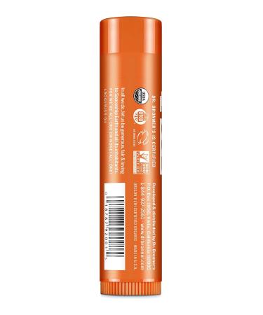 Buy Dr. Bronner's Orange Ginger Lipstick - 4g | Natural Vegan Makeup | International Shipping - Buy Online on GoSupps.com