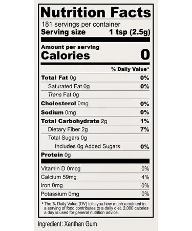 Anthony's Xanthan Gum 1 lb - Gluten Free, Keto Friendly - Made in USA (1 lb) - Buy Online on GoSupps.com