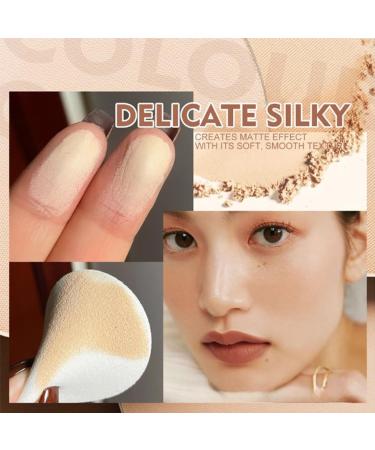 Generic GAGK Matte Perfection Pressed Powder Oil Control Face Pressed Powder Waterproof Long Lasting Finishing Powder (#02 NATURAL BEIGE) - Buy Online on GoSupps.com