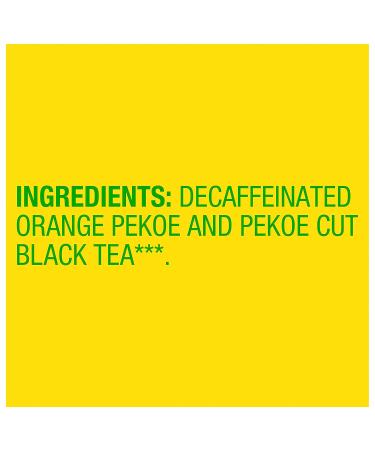 Lipton Decaf Black Tea Bags - 75 Count (Pack of 2) | Caffeine-Free, Made with Real Tea Leaves for a Delicious Beverage - Buy Online on GoSupps.com