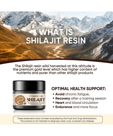 Pure Himalayan Shilajit Resin 50g - Organic with 85+ Trace Minerals & Fulvic Acid - Buy Online on GoSupps.com