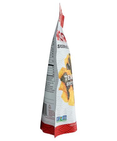 Nora Seaweed Snacks - Spicy Tempura Flavor | 1.6 OZ Healthy Snack - Buy Online on GoSupps.com