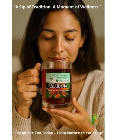 BEXPERTSUSA Muicle Capsules Forte + Herbal Tea Combo 90 Capsules(1200 mg/Serving) +4oz Loose Leaf,Justicia Spicigera (Mexican Honey Suckle) 100% Natural Supplement & Tea Set,Authentic,Vegan,Non-GMO - Buy Online on GoSupps.com