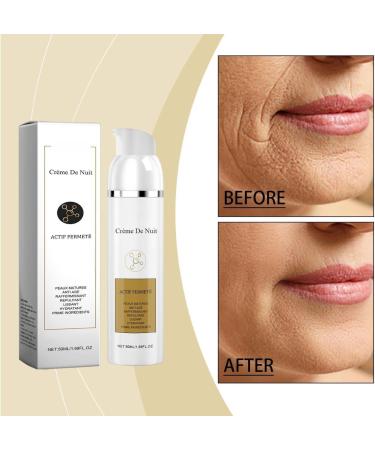 Anti-Wrinkle Cream for Women Night Cream Anti-Aging Mask Collagen Cream Hyaluronic Acid Firming Active Plumping Anti-Wrinkle Eye Contour Night Cream Firming And Moisturizing Face Cream (3) - Buy Online on GoSupps.com