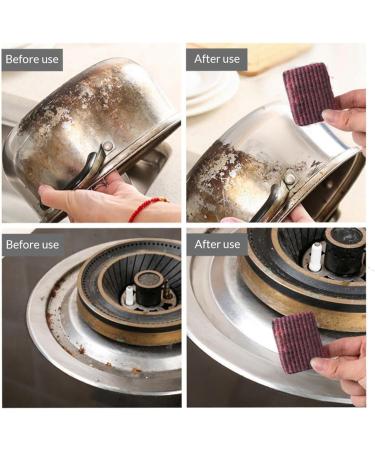 20PCS Steel Wool Scrubber Reusable Dish Scrubber Easy Cleaning Steel Wool Soap Pads Scouring Stubborn Messes for Pots Pans Ovens and Dishes - Buy Online on GoSupps.com