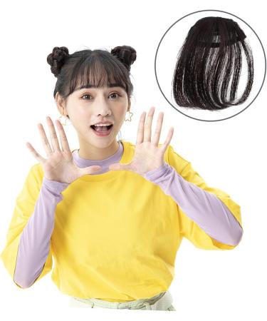 minkissy Piece Mini Clips for Hair Scisors Hair Clips for Bangs Hair Clips for Extensions Fake Bangs Fake Hair Bangs Hair Clip Extension Human Hair Wig with Bang Clip in Hair Bangs Lengthen medium Coffee - Buy Online on GoSupps.com