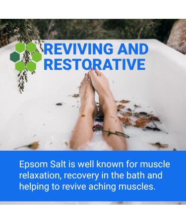 Hexeal Epsom Salt | 10kg Bucket | Food Grade | Magnesium Sulphate salt 10 kg (Pack of 1) - Buy Online on GoSupps.com