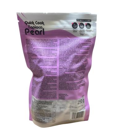 WEJEE Quick Cooking Tapioca Pearls Taro - 250g | Premium Taro Pearls for Bubble Tea & Desserts - Fast Shipping Worldwide - Buy Online on GoSupps.com
