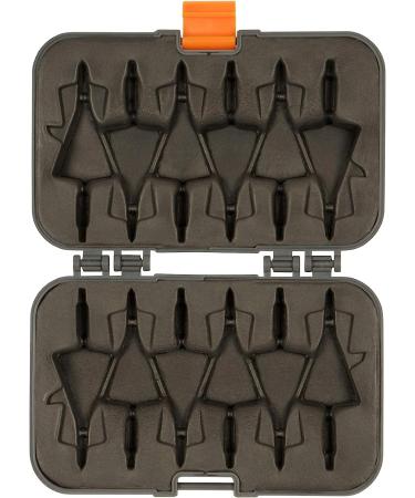 Allen Company Titan Broadhead Box & Caddy - Holds 6 Broadheads - Up to 1-3/8 Width - Gray/Orange - One Size - Buy Online on GoSupps.com