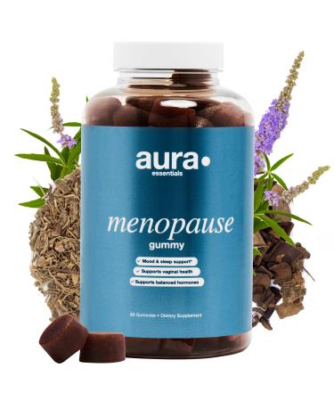 Menopause Gummy Supplements with Magnolia Bark Extract for Multi-Benefit Relief of Night Sweats and Hot Flashes with Natural Energy Support - 60 Gummies