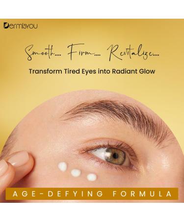 Anti-wrinkle Eye Cream with Saffron | Moisturizing Hydrating Brightening | Non greasy Fast Absorbing Formula | Fights Wrinkles & Fine Lines | Reduces Dark Circles & Pigmentation | 5 oz - Buy Online on GoSupps.com