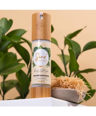 Serv' Co. Skincare Moss Milk Facial Cleanser | Hydrating Face Wash with Irish Sea Moss | Fragrance Free | Sensitive Skin - Buy Online on GoSupps.com