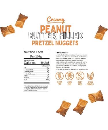 Kirkland Signature Pretzels Sweets Bulk - Peanut Butter Filled Pretzel Nuggets 1.56kg Party Food Sweet Treats with Topline Card for Kids Lunchbox Snacks Movie Nights or Birthday Parties. - Buy Online on GoSupps.com