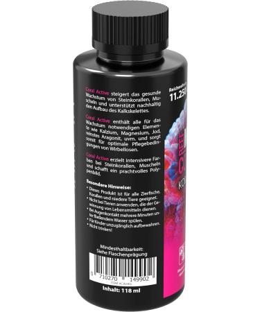 Microbe-Lift Coral Active 118ml | Coral Booster for Vibrant Growth & Colors in Seawater Aquariums - Buy Online on GoSupps.com